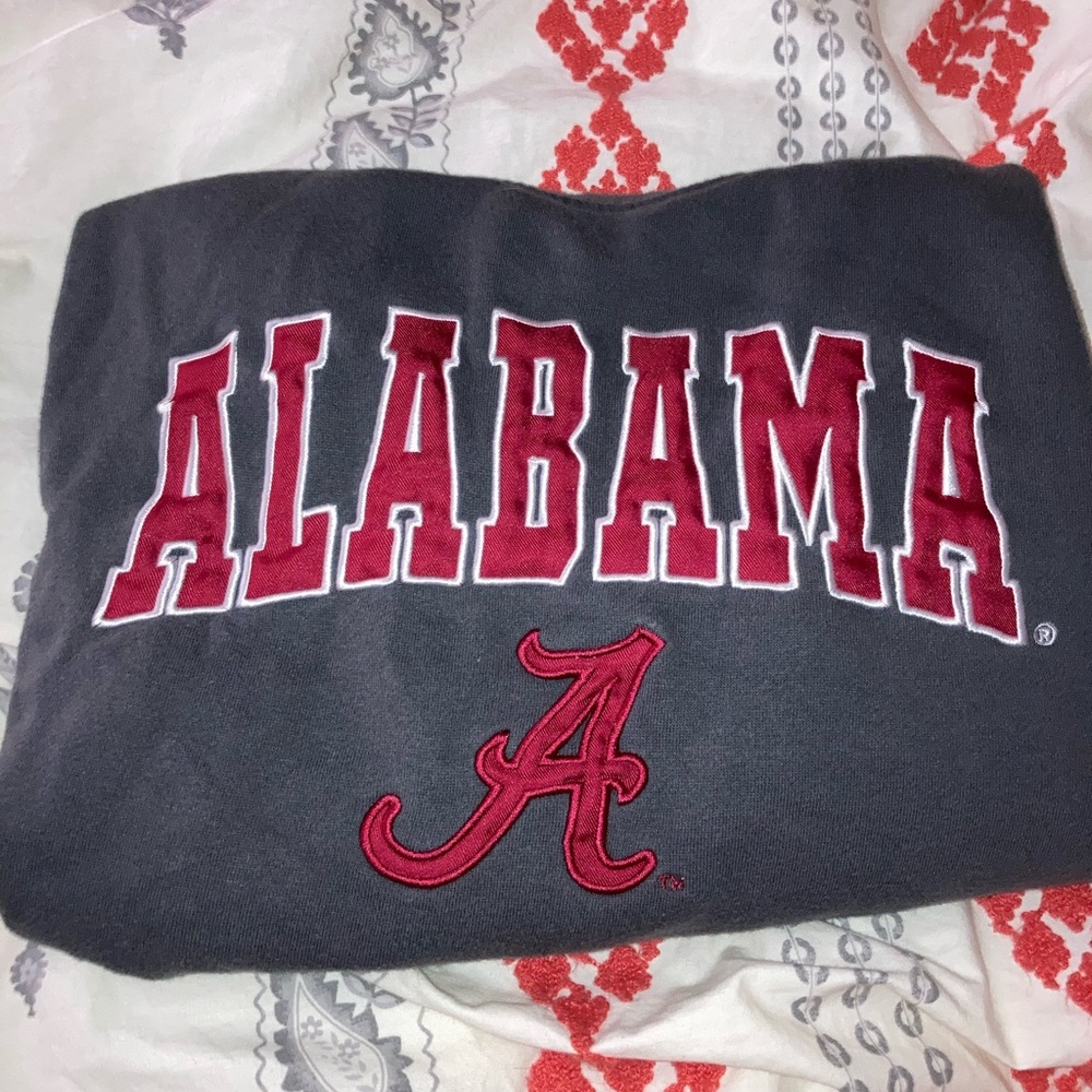 University of Alabama crew neck sweatshirt